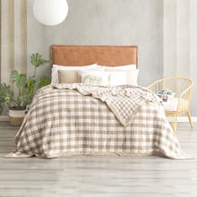 Gingham Cotton Blanket